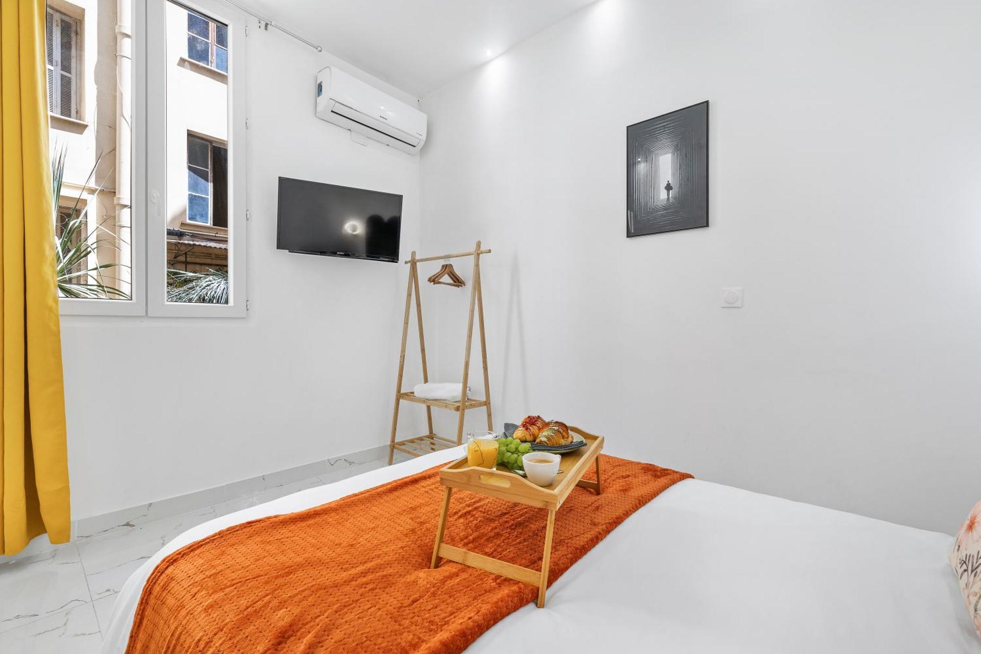 2 Rooms - Hyper Centre - Air-Conditioned - Terrace - Quiet - Tramway - Equipped Kitchen - Wifi ニース エクステリア 写真